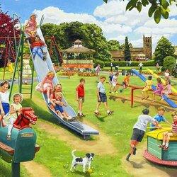 Jigsaw puzzle: At the playground