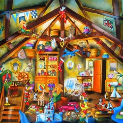 Jigsaw puzzle: My attic