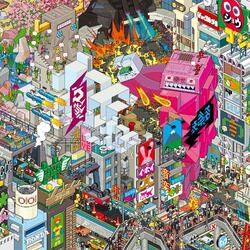 Jigsaw puzzle: Fantastic city