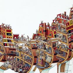 Jigsaw puzzle: Galleon