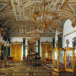 Jigsaw puzzle: Types of rooms in the Small Hermitage