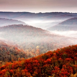 Jigsaw puzzle: Fog over the mountains