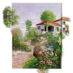 Jigsaw puzzle: Path to home