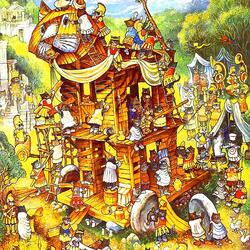 Jigsaw puzzle: Trojan cat