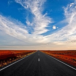 Jigsaw puzzle: The road beyond the horizon