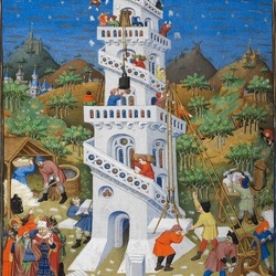 Jigsaw puzzle: Tower of babel