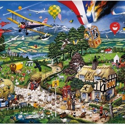 Jigsaw puzzle: I love balloons