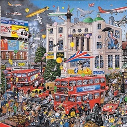 Jigsaw puzzle: I love London