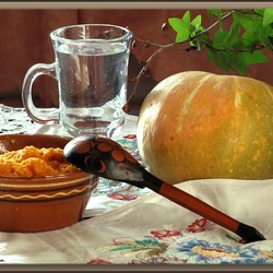 Jigsaw puzzle: Pumpkin porridge with cinnamon