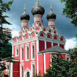 Jigsaw puzzle: Temple of the Tikhvin Icon of the Mother of God in Alekseevsky
