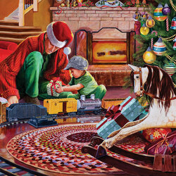 Jigsaw puzzle: Gift delivery