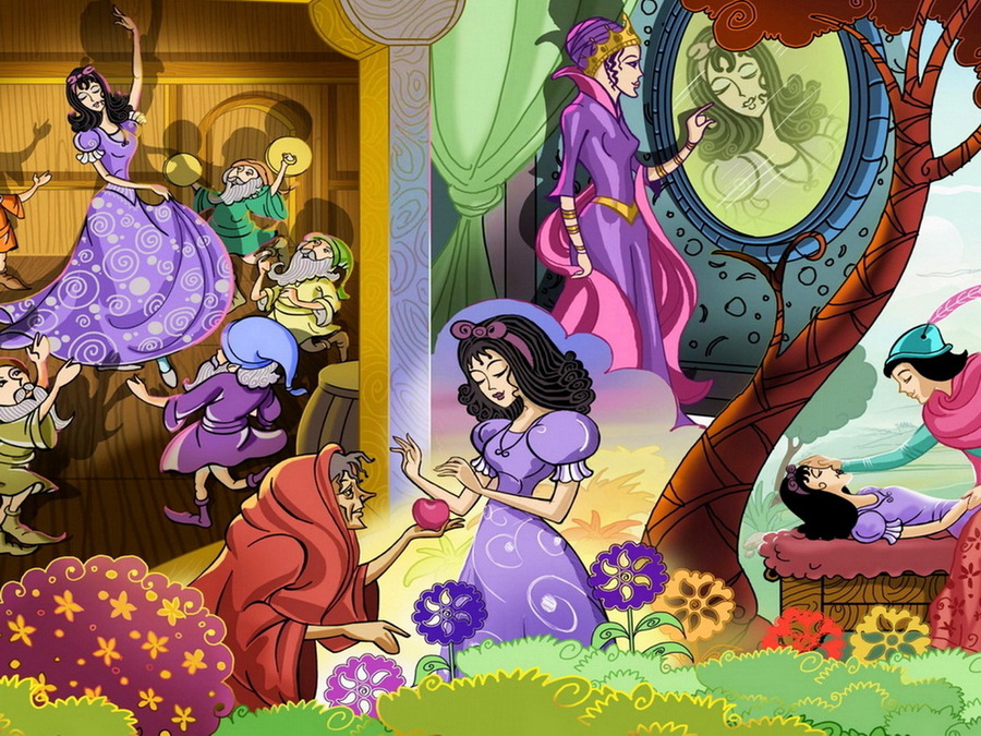 Jigsaw Puzzle «Snow White And The Seven Dwarfs» - Solve Jigsaw Puzzles ...