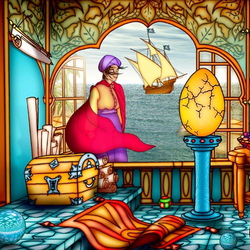 Jigsaw puzzle: The Adventures of Sinbad the Sailor