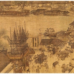 Jigsaw puzzle: Qingming Festival on the Bianhe River (3)