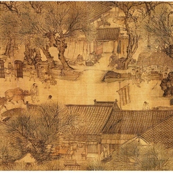 Jigsaw puzzle: Qingming Festival on the Bianhe River (4)