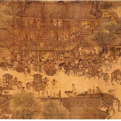 Jigsaw puzzle: Qingming Festival on the Bianhe River (5)