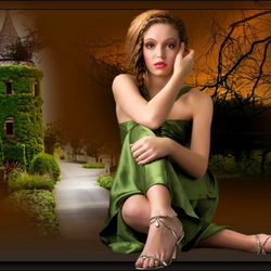 Jigsaw puzzle: Girl from the magic castle