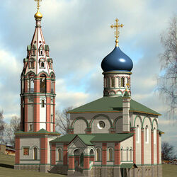 Jigsaw puzzle: Temple of the Icon of the Mother of God 