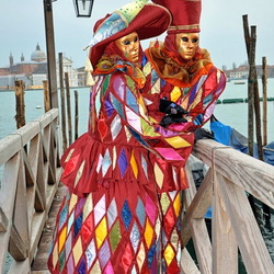 Jigsaw puzzle: Venetian masks