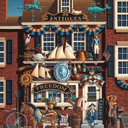 Jigsaw puzzle: Antique shop