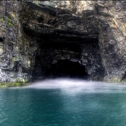 Jigsaw puzzle: Mysterious grotto of Newfoundland island