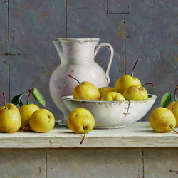 Jigsaw puzzle: Yellow apples