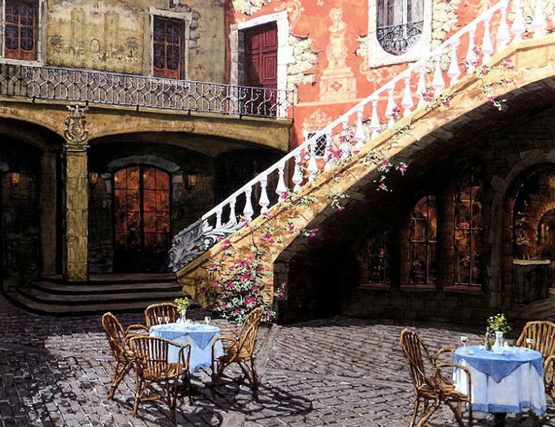 Jigsaw puzzle «Spanish courtyard» solve jigsaw puzzles online PuzzleIt