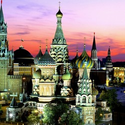 Jigsaw puzzle: Evening Moscow