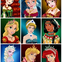 Jigsaw puzzle: Disney Beauties