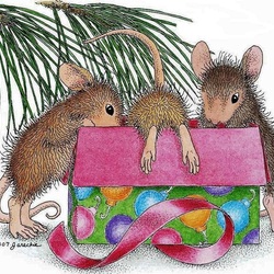 Jigsaw puzzle: Mouse New Year