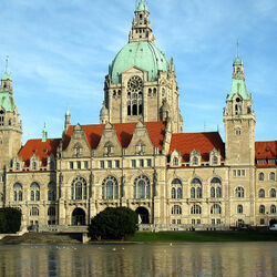 Jigsaw puzzle: Town Hall in Hanover