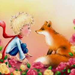 Jigsaw puzzle: The little prince and the fox