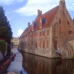 Jigsaw puzzle: Canals of Bruges