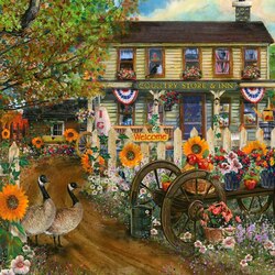 Jigsaw puzzle: Old shop
