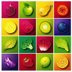 Jigsaw puzzle: Fruit and vegetable