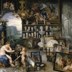 Jigsaw puzzle: Allegory of sight