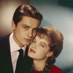 Jigsaw puzzle: Movie legends Alain Delon and Romy Schneider