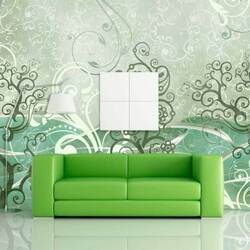 Jigsaw puzzle: Green sofa