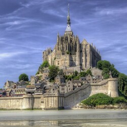Jigsaw puzzle: Fortress of Mont Saint-Michel
