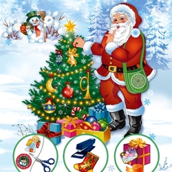 Jigsaw puzzle: Decorate the Christmas tree