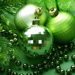 Jigsaw puzzle: Christmas balls