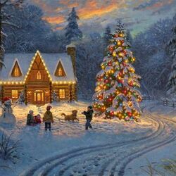 Jigsaw puzzle: Christmas party
