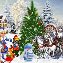 Jigsaw puzzle: The holiday begins!
