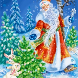 Jigsaw puzzle: Santa Claus Red nose