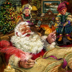 Jigsaw puzzle: Book of Christmas