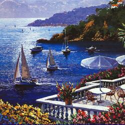 Jigsaw puzzle: Date on the Riviera