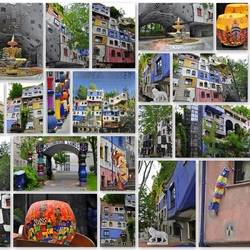 Jigsaw puzzle: Hundertwasser houses