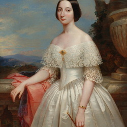 Jigsaw puzzle: Portrait of Mary Adelaide