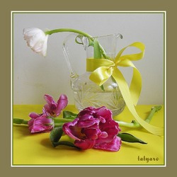 Jigsaw puzzle: Still life with tulips