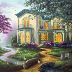 Jigsaw puzzle: Country estate